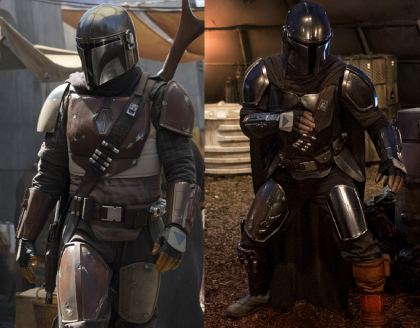 Mandalorian armor comparison