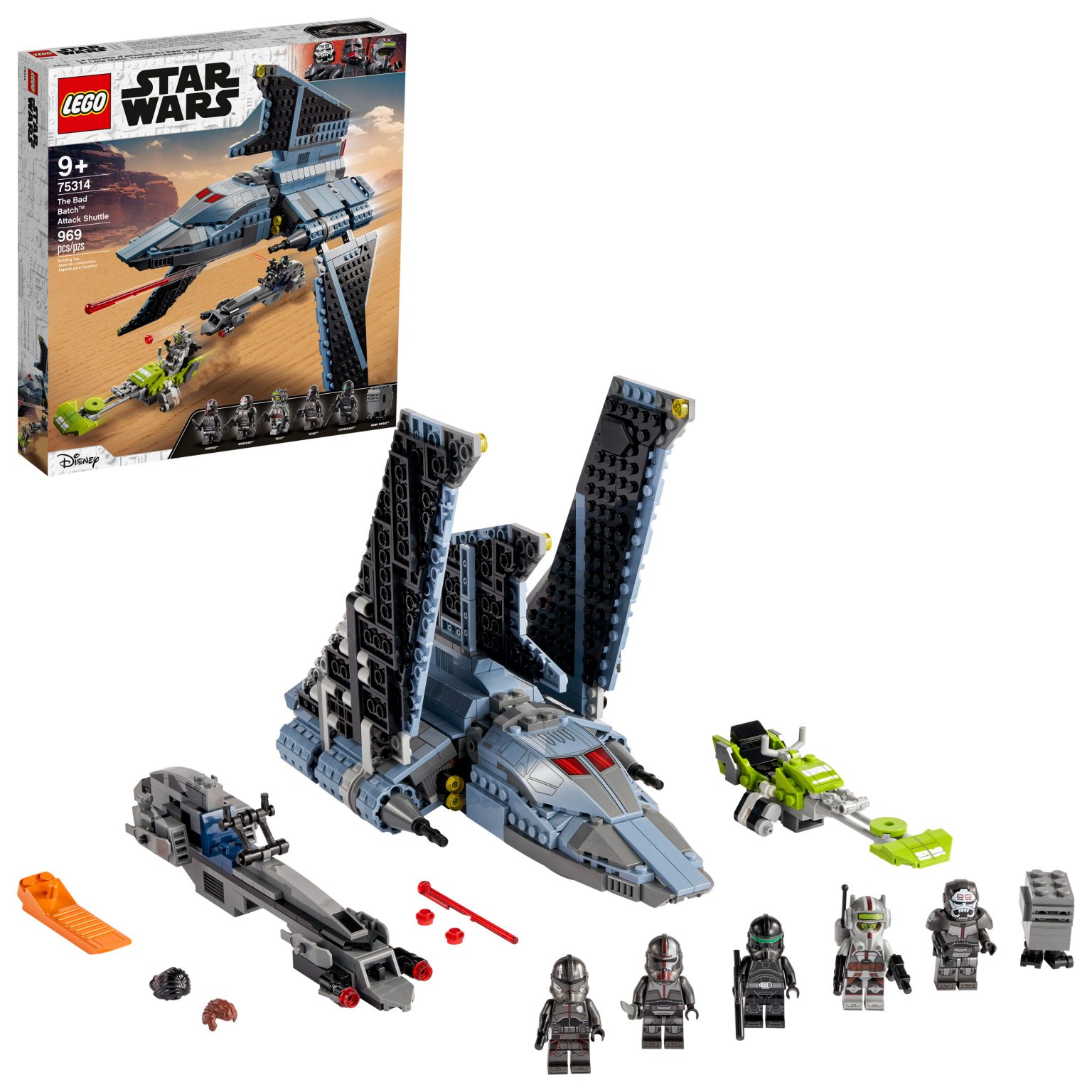 lego star wars bad batch shuttle