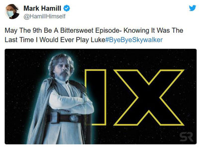 What happened to Mark Hamill, the actor who played Luke Skywalker